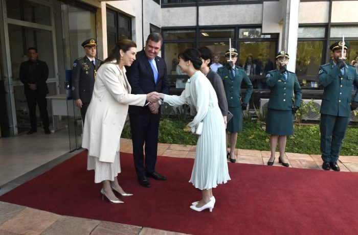 130 anos de relações diplomáticas governador e princesa do Japão estreitam laços em visita a MS