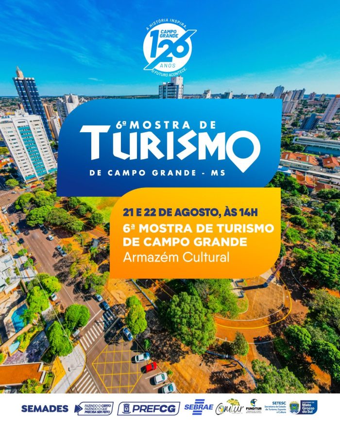 6ª Mostra de Turismo de Campo Grande destaca tendências e oportunidades de negócios