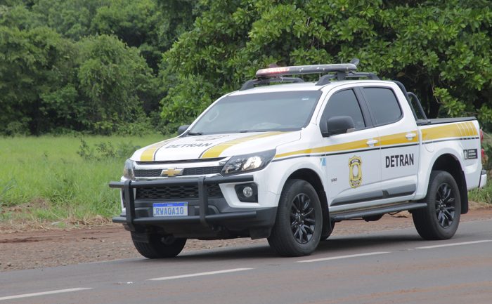 Agentes de fiscalização do Detran-MS participam de campanha contra o câncer infantil da PRF
