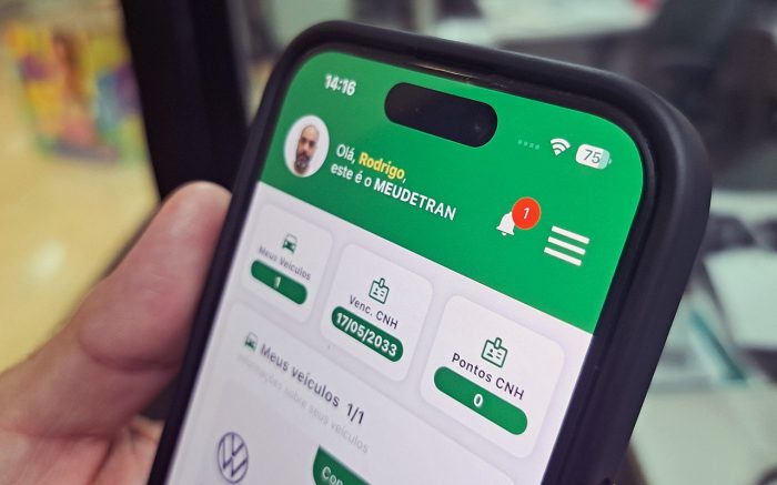 Aplicativo e Portal Meu Detran começam a notificar sobre prazo de licenciamento de veículos