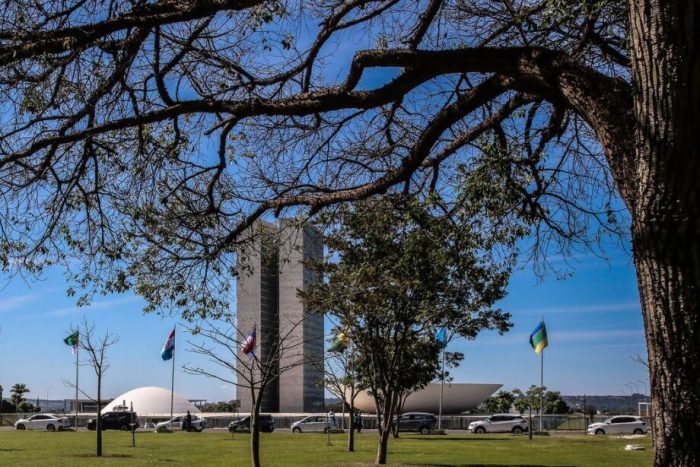 Brasília - 22.05.2023 - Foto da Fachada do Congresso Nacional, em Brasília. Foto: Antônio Cruz/ Agência Brasil