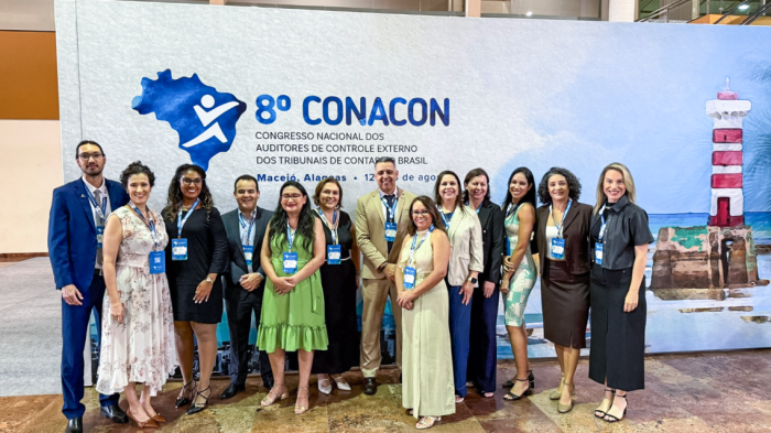 Auditores de controle externo do TCE-MS participam, em Maceió, do 8º CONACON