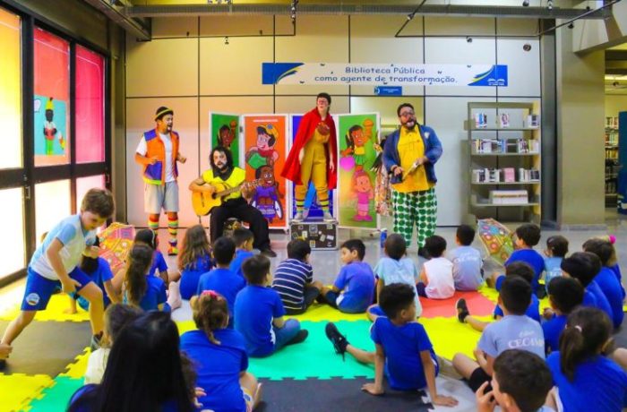 Biblioteca Isaias Paim oferece apresentação teatral gratuita para a criançada neste sábado