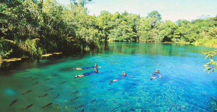 Bonito ganha reforço na proteção ambiental com obra de saneamento que protege o Rio Formoso
