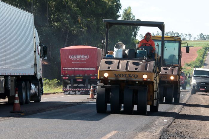 CCR MSVia dá continuidade às obras na BR-163 MS nesta quinta-feira