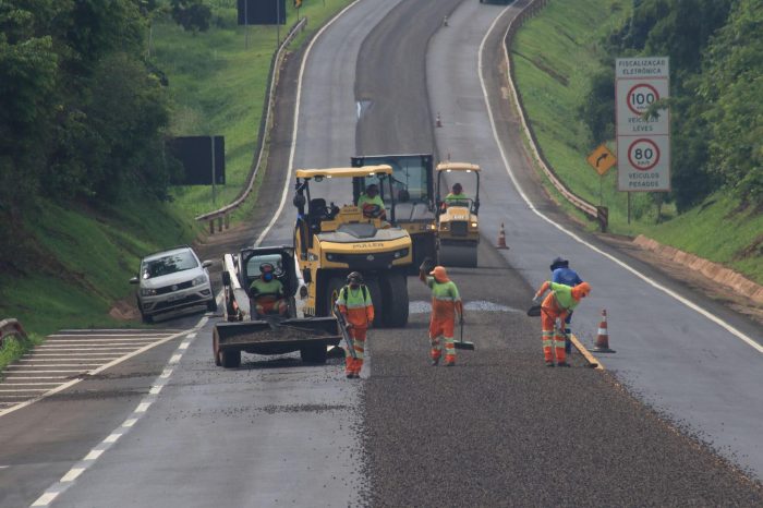 CCR MSVia realiza manutenção em trechos da BR-163 MS nesta quarta-feira