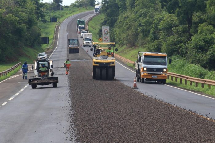 CCR MSVia realiza manutenção em trechos da BR-163 MS nesta terça-feira