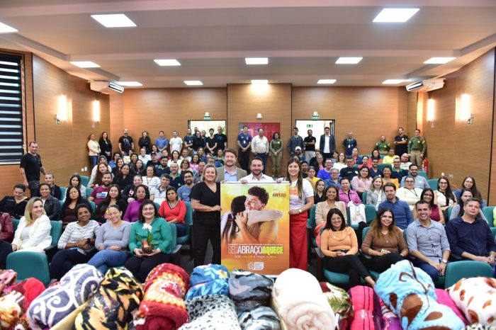 Campanha “Seu Abraço Aquece” já recebe doações no Detran; confira os pontos de coleta