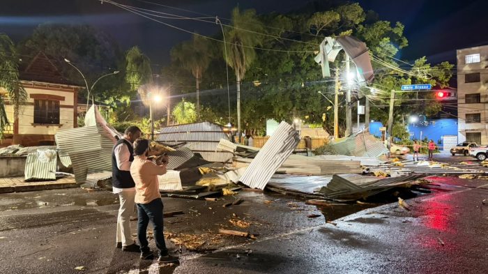 Capital decreta situação de emergência após ventos de 100 kmh
