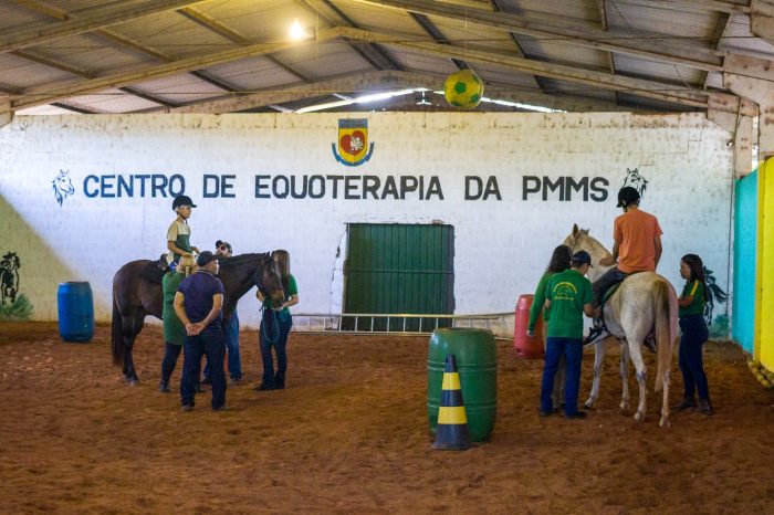 Centro de Equoterapia da PMMS fortalece inclusão, saúde e reabilitação no MS