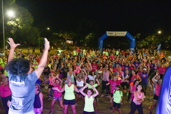 Circuito Movimenta CG leva festa neon e muita energia ao Jardim Noroeste nesta quinta-feira