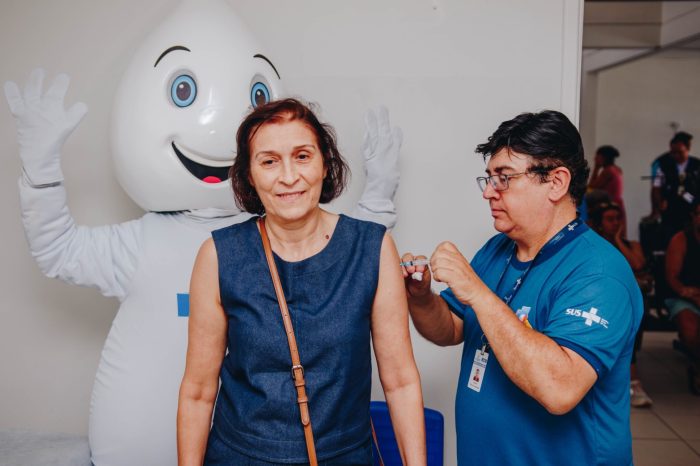 Com mais de 50 mil doses aplicadas, fim de semana tem plantão contra gripe
