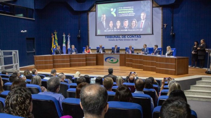 Com palestra de ministro do TCU, seminário no TCE-MS debate futuro da gestão pública
