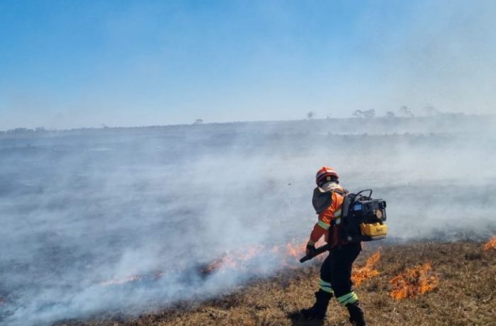 Com seca intensificada, MS mantém mobilização para combate aos incêndios florestais em biomas