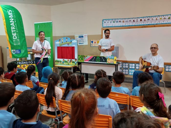 Detran-MS lança atividade lúdica sensorial de trânsito em evento inclusivo