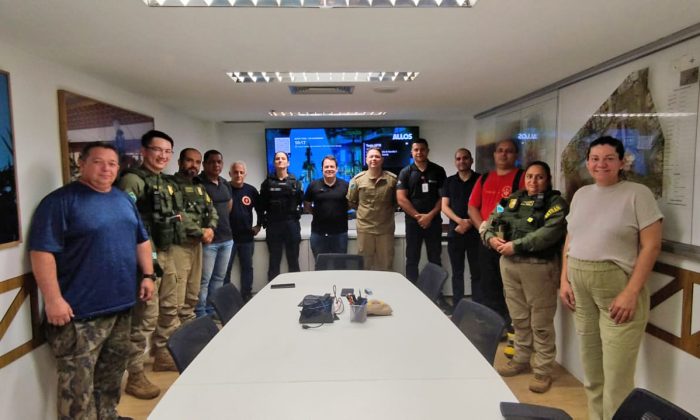 Detran-MS participa de simulação de abandono, combate a incêndio e socorro a vítimas no Shopping Campo Grande