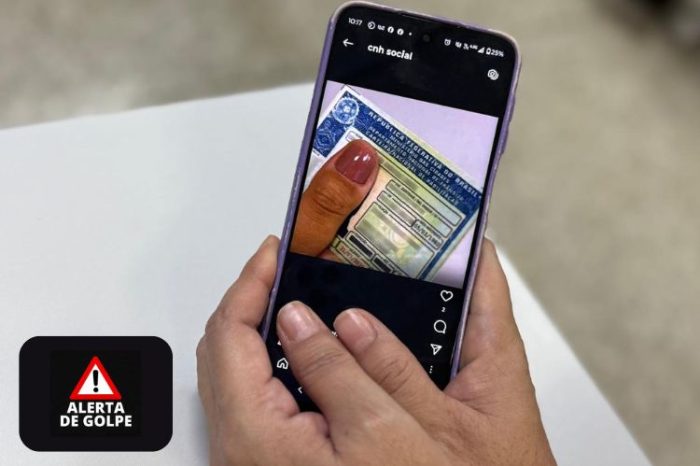 Detran alerta que inscrição para CNH gratuita em Redes Sociais é golpe