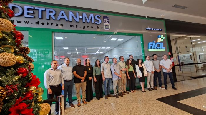 Detran de Três Lagoas recebe Agência Integrada Fácil e amplia acesso a serviços públicos