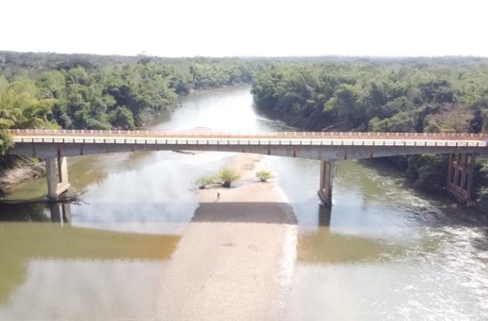 Distrito de Águas do Miranda Governo dá início à recuperação da ponte na MS-345