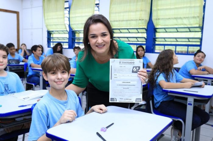 Em Brasília, prefeita Adriane Lopes recebe prêmio nacional por investimentos na Educação