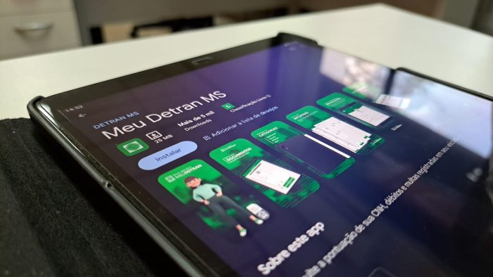 Em uma semana, aplicativo Meu Detran MS alcança 13 mil downloads e já facilita a vida do cidadão
