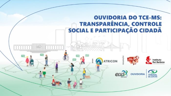 Escoex oferece curso on-line sobre Ouvidoria do TCE-MS e fortalecimento do controle social