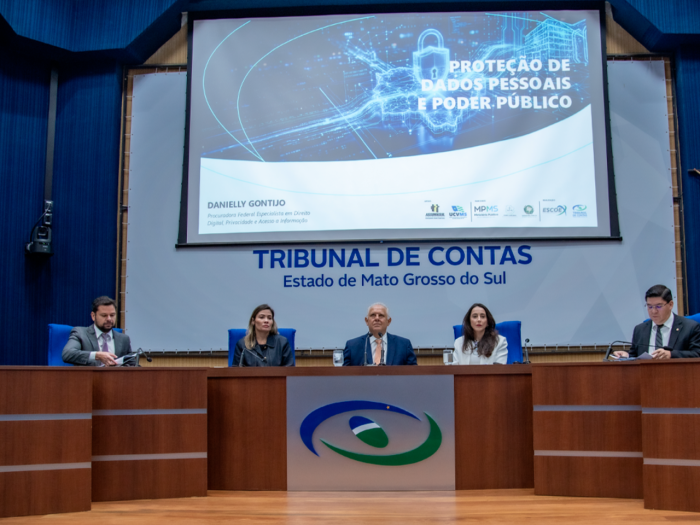 Especialista nacional em proteção de dados destaca papel do poder público em palestra promovida pelo TCE-MS