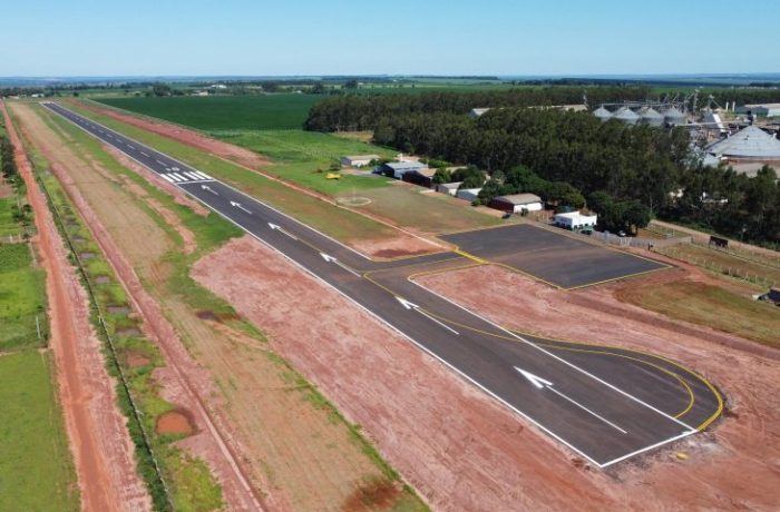Estado entrega obra estratégica no aeroporto de Naviraí, ampliando conectividade na região