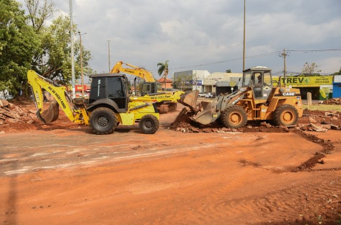 Fique atento, intervenção no Trevo Imbirussu causa mudanças no trânsito e no transporte coletivo