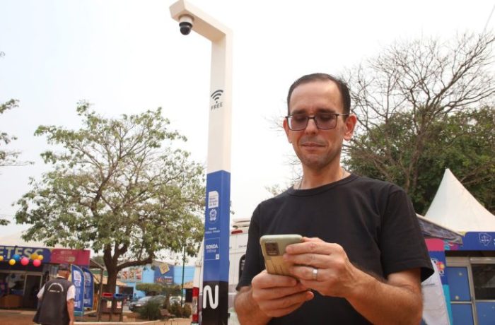 Governo leva internet gratuita para Praça da Liberdade durante o Festival de Inverno de Bonito