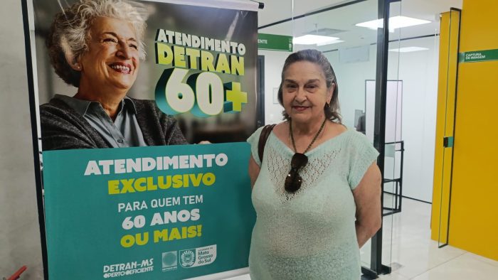 Guichê 60+ do Detran-MS completa um ano de histórias e cuidado em Dourados e Campo Grande
