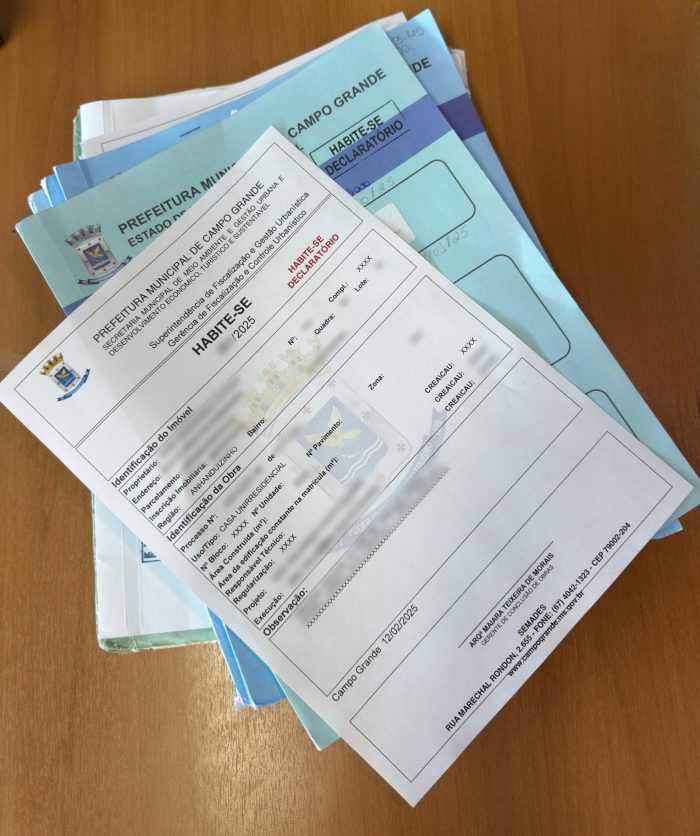 Habite-se Declaratório completa dois meses em Campo Grande veja como agilizar a regularização do seu imóvel
