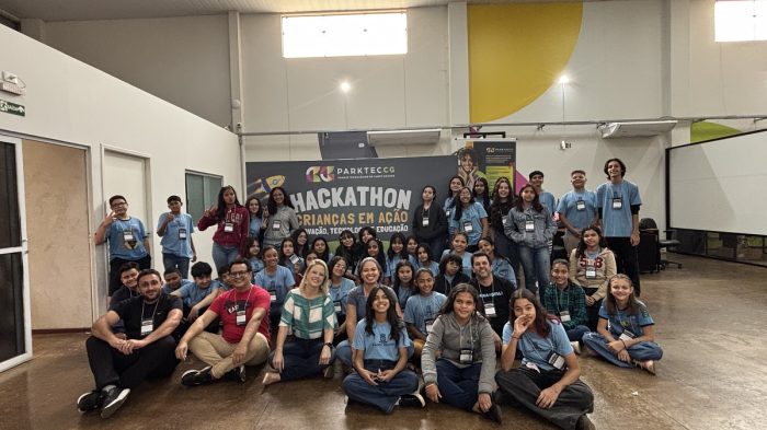 Hackathon Crianças em Ação realiza 2ª etapa no Parktec CG