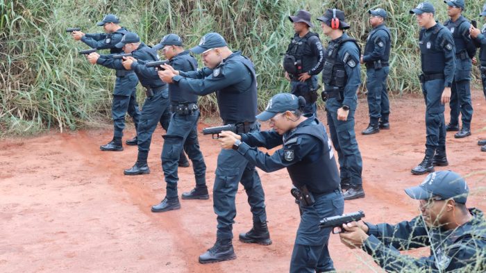Instrutores do 2º BPM ministram instruções de Tiro Policial aos Alunos do 38ºCFSd Polo CPA-2 – Três Lagoas