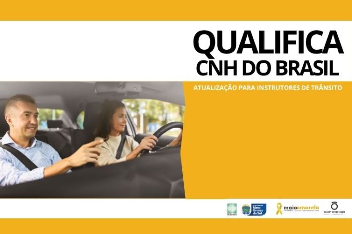 Maio Amarelo Detran-MS promove o evento de qualificação de instrutores sobre as normas do CNH do Brasil