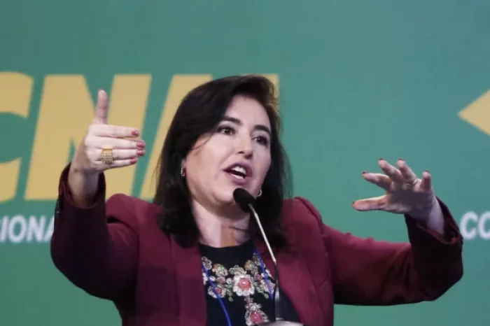 Ministra-do-Planejamento-Simone-Tebet-discursam-em-painel-sobre-reforma-tributária-na-XXIV-Marcha-a-Brasília-em-Defesa-dos-Municípios-5-600x400