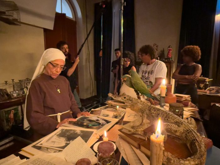 Morada dos Bais se transforma em set de filme nacional