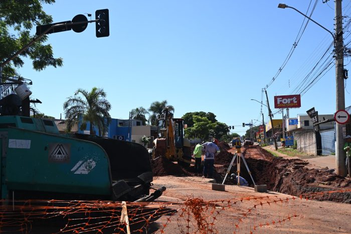 Obras de drenagem são retomadas após trégua das chuvas na Capital