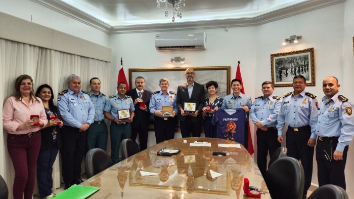 PMMS fortalece laços com a Polícia Nacional do Paraguai