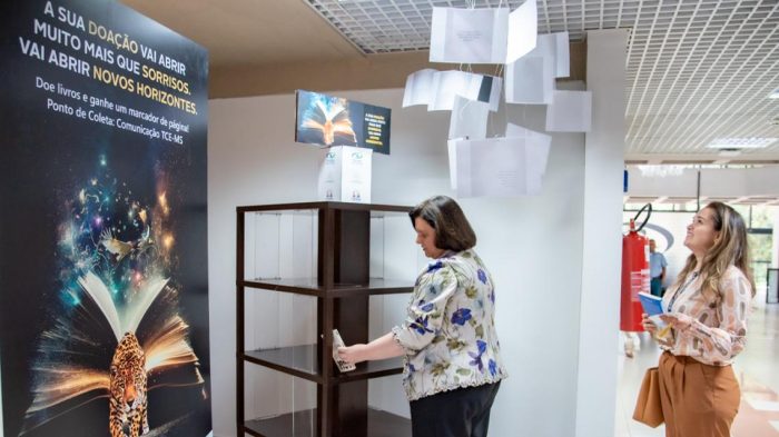 Parceria do TJMS e TCE arrecada livros para adolescentes de Uneis