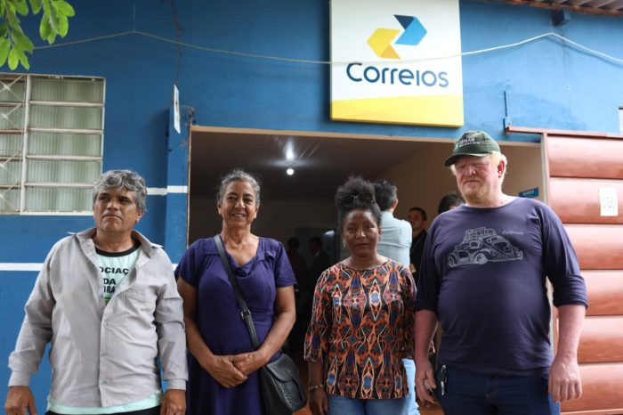 Parceria entre Correios e Prefeitura garante CEP e entregas em assentamento rural