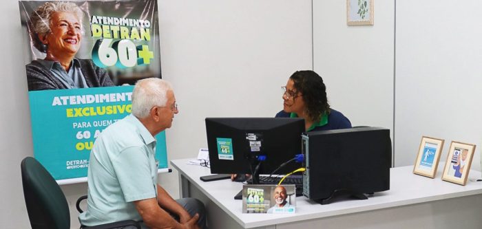 Pioneiro na humanização do atendimento para o público 60+, Detran-MS já atendeu quase 300 idosos