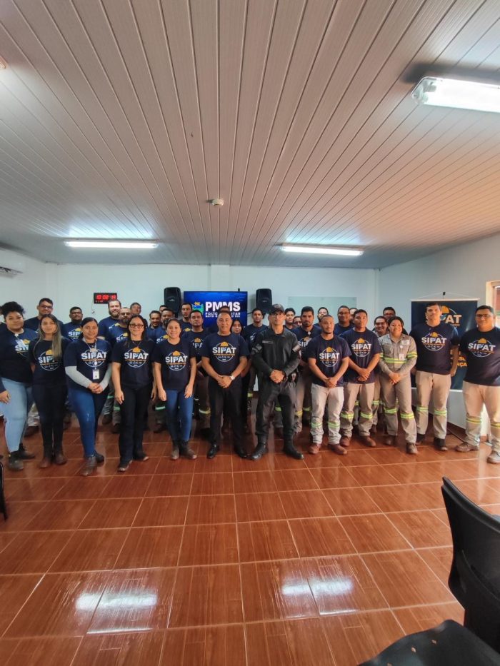 Polícia Militar realiza palestra sobre segurança pública e Agosto Lilás na Granel Química Ltda em Ladário