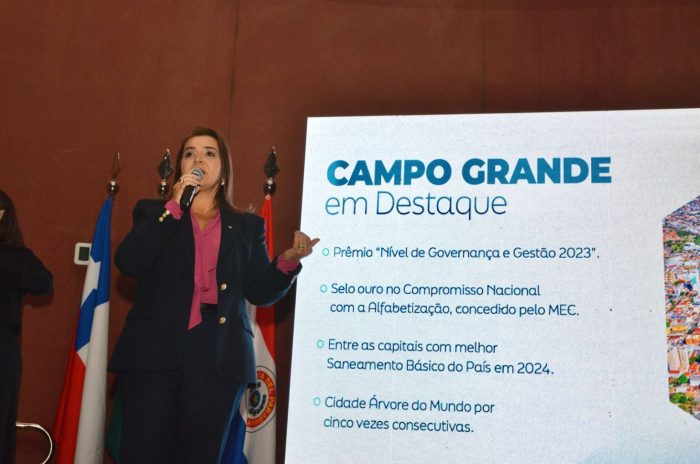 Prefeita Adriane reforça papel de Campo Grande na transformação logística da Rota Bioceânica em Encontro Internacional