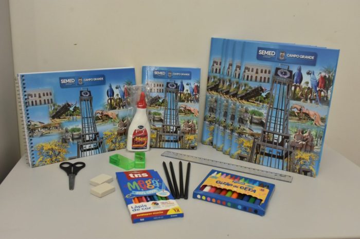 Prefeitura de Campo Grande antecipa entrega de kits escolares para o ano letivo de 2025