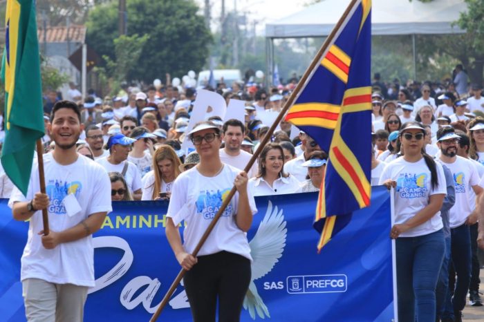 Prefeitura realiza 16a edição da Caminhada da Paz nesta sexta-feira