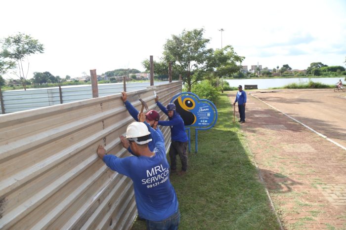 Primeira revitalização da história da Lagoa Itatiaia começa a ser concretizada, com o início das obras