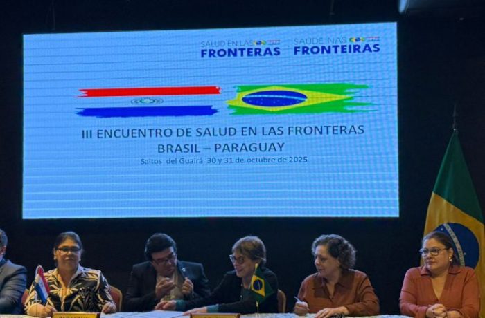 Saúde parceria entre Brasil e Paraguai avança em 2025 com sala de situação e mapeamento da fronteira