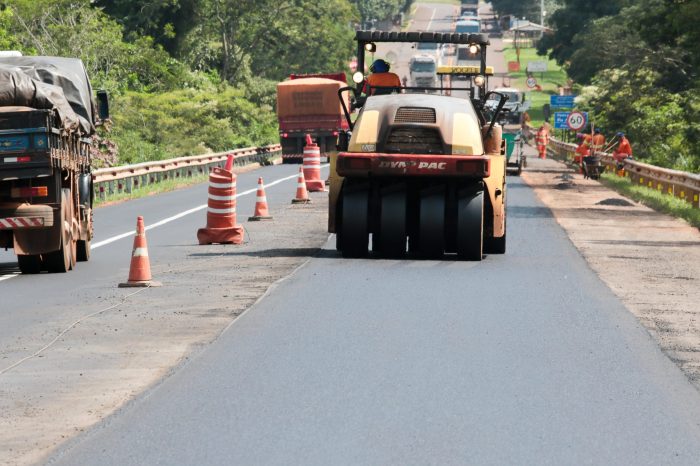 Semana inicia com frentes de ampliação e conservação na BR-163 MS; Confira os trechos