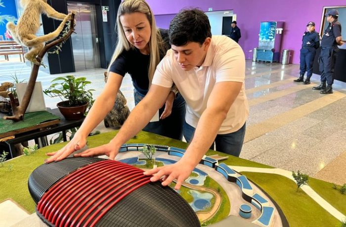 Senai MS imprime maquete 3D do Bioparque Pantanal para experiência tátil com deficientes visuais